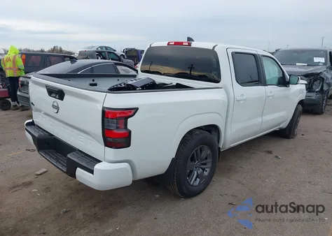 2025 Nissan Frontier Sv 4X2 из США, поврежденный, VIN 1N6ED1EJ9SN607017